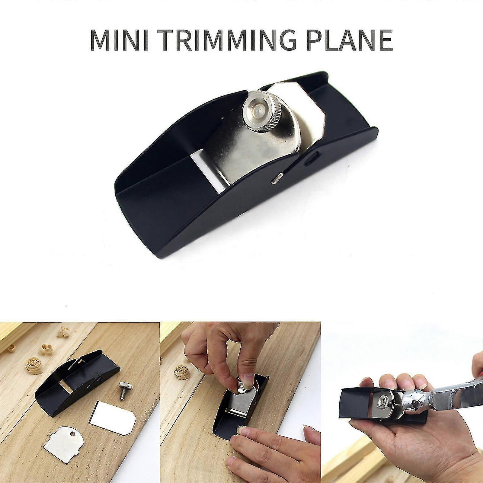Mini Hand Planer Adjustable, Used For Wood Craft And Carpenter Diy Model Making