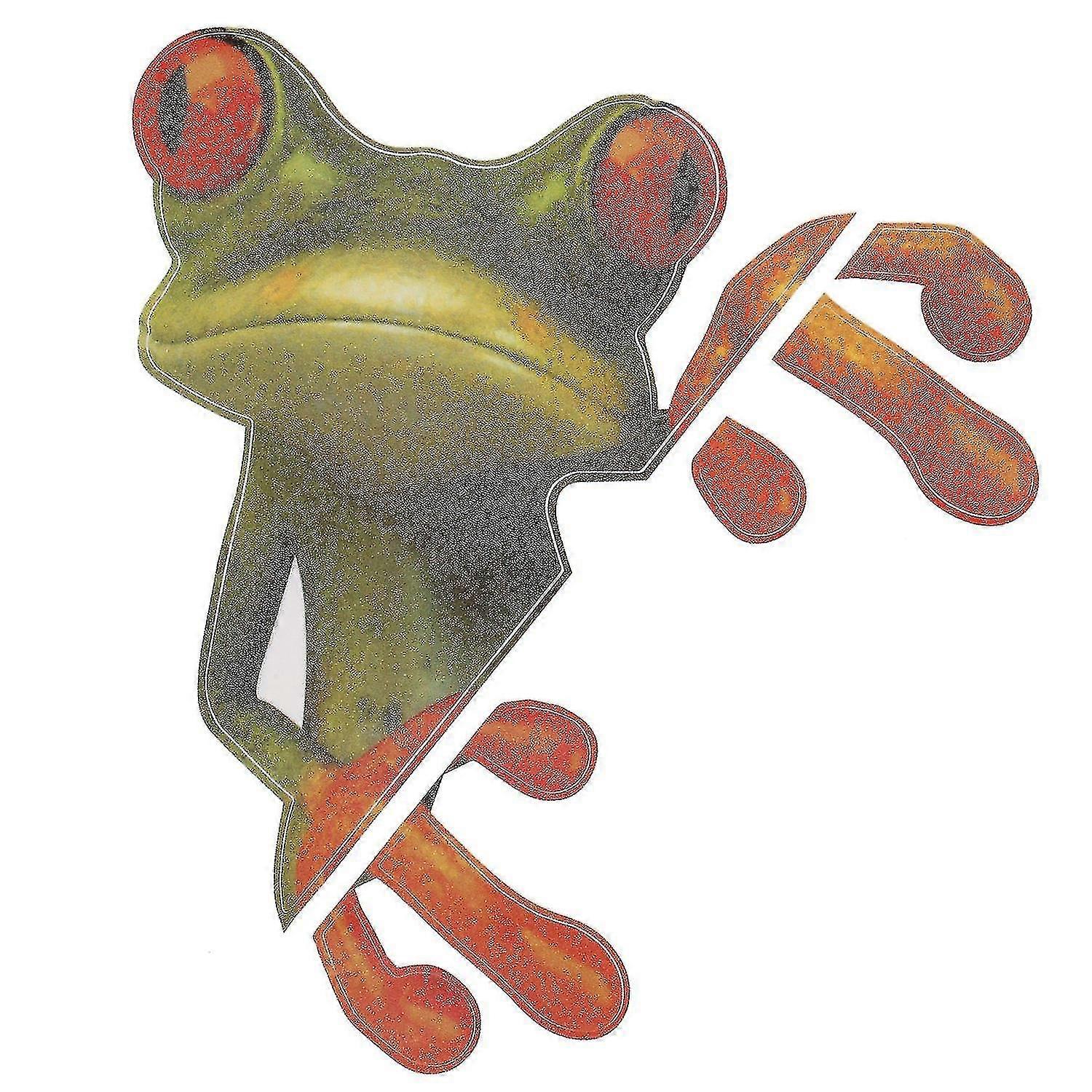 3D الضفدع بيو مضحك سيارة ملصقات نافذة شاحنة ملصق الرسم