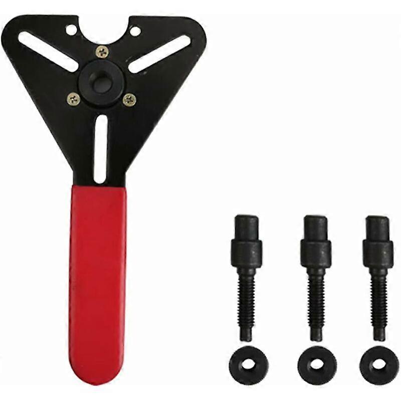 Air Conditioning Compressor Clutch Removal Tool Kit, Air Conditioner Clutch Holding Tool, Auto Hub Puller Tool Sets