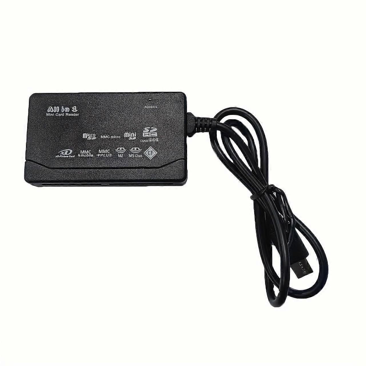 Sd Card Reader - Compatible With Cf/Sd/Micro Sd/M2/Ms Duo/Xd, Type-C Interface For Phones & Tablets