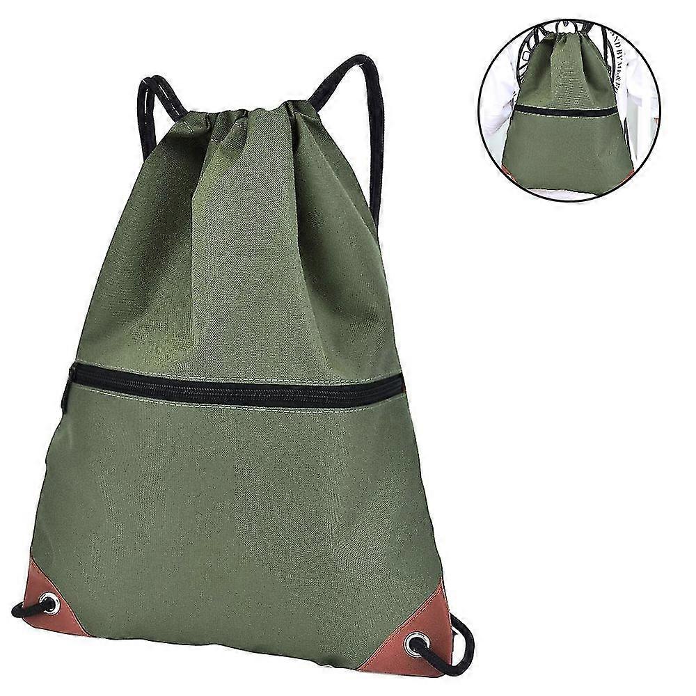 drawstring backpack bag sport gym sackpack