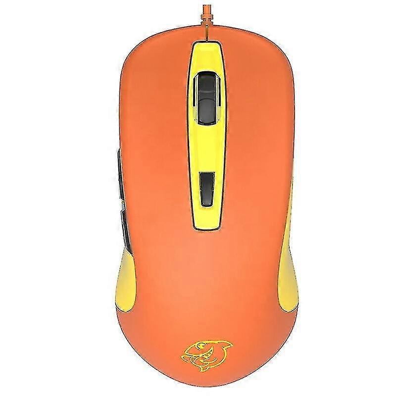 desktop gaming illuminated programmable button mouse,10000,cable ajazz