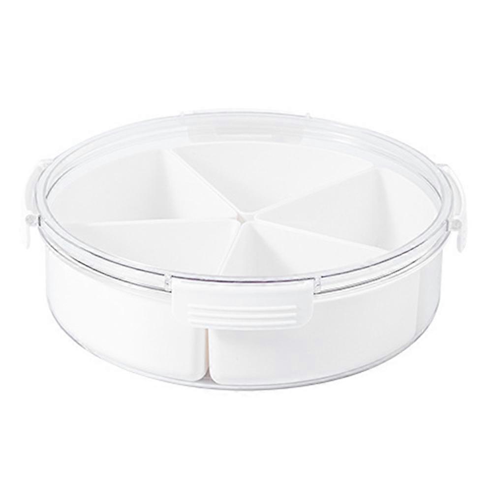 Compartment Dried Fruit Dish with Lid Dried Fruit Storage Container Holder