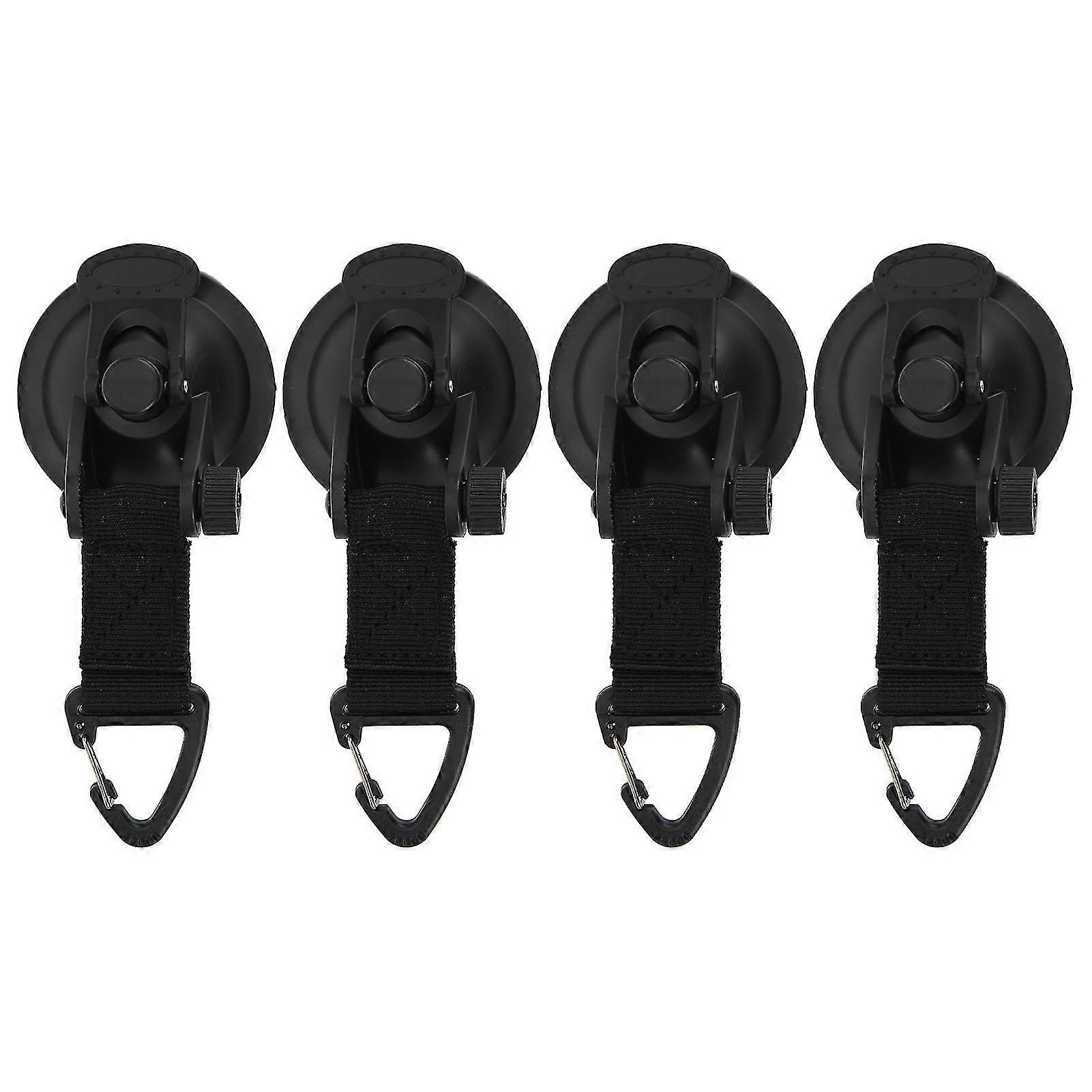 Portable Heavy Duty Suction Cup for Outdoor Travel - 4PCS Strong Adsorption Capacity
