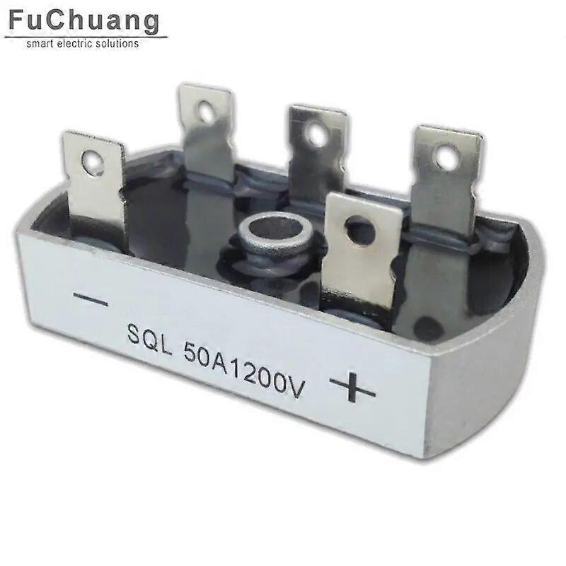 SQL50A1200V Aluminum Metal Case 3 Phase Diode Bridge Rectifier 50Amp Fast Recovery Rectifiers Diodes Kits
