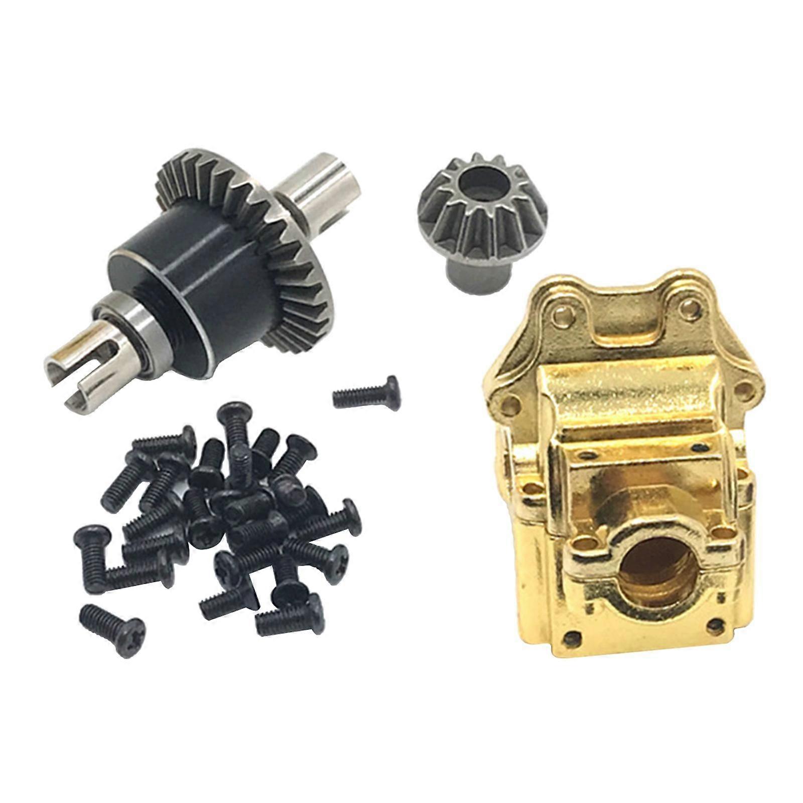 RC Metal Upper and Lower   Shell & Differential for WLTOYS 144001 1:14 RC Buggy Accessory DIY Part