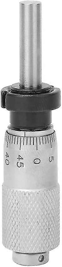 Inside Micrometer, 0-13mm Round Type Micrometer, Inside Diameter Measuring Tool(Flat Head With Nut) Qyroadwolf