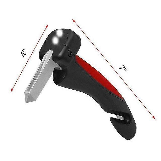 Car Assistant Support Handle Multi-function Safety Door Aider Handles Assist Hammer Bar Parts Window Breaker With LED Dropship