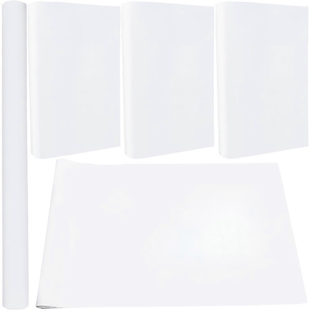 Faux Suede Book Covers Notebook Wraps Rectangle White 1500x430mm