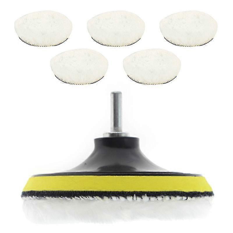 Do polerowania nadwozia pojazdu Zestaw woskujących z podkładką tylną i korbowodem