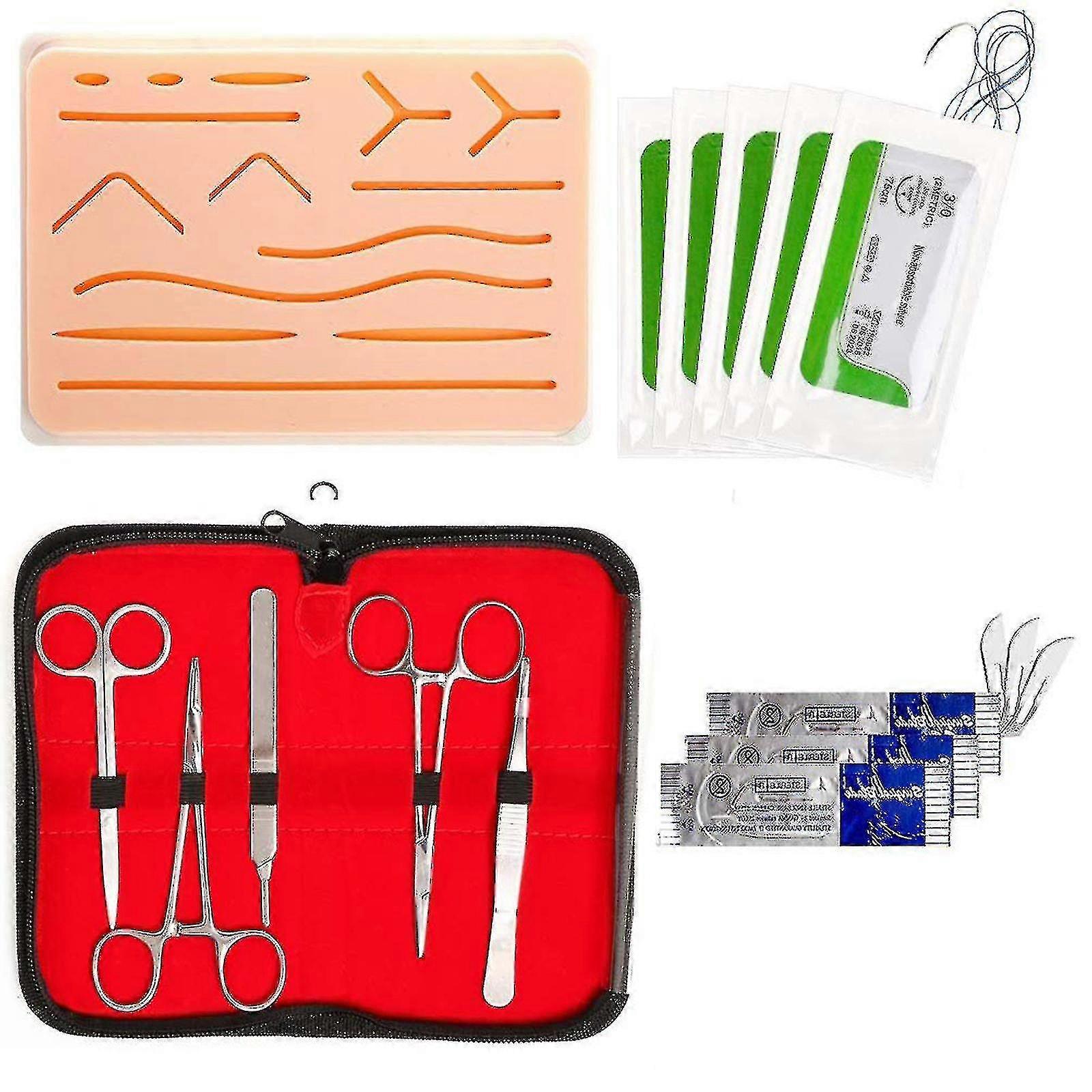 Kit de suture tout compris pour développer et perfectionner les techniques de suture