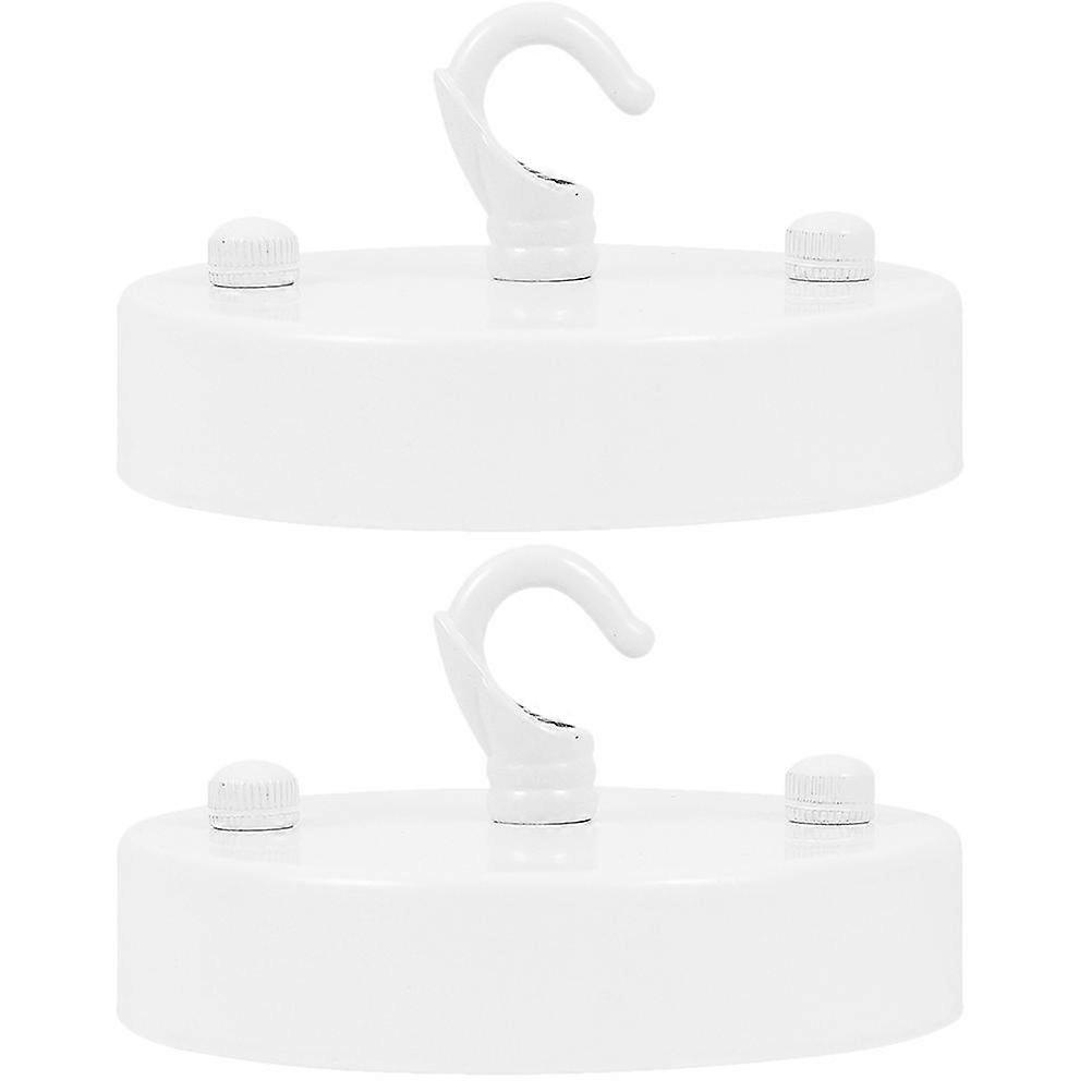 2pcs Ceiling Cover Plate Light Fixture Mounting Plate Ceiling Canopy Accessory Z