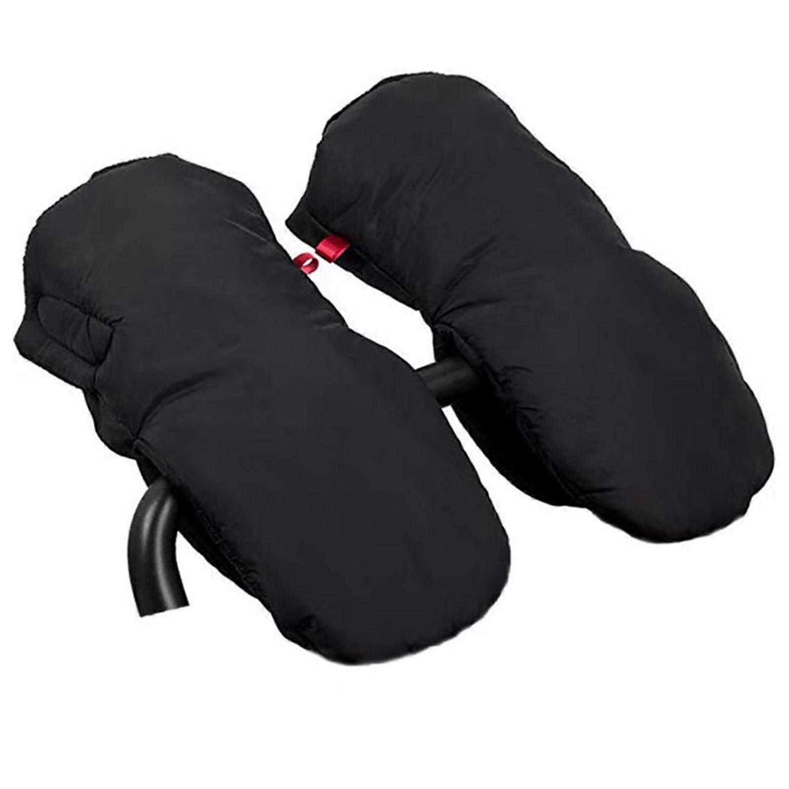 Thick Warm Lining Stroller Gloves Mittens for Stroller Water Wind Resistant