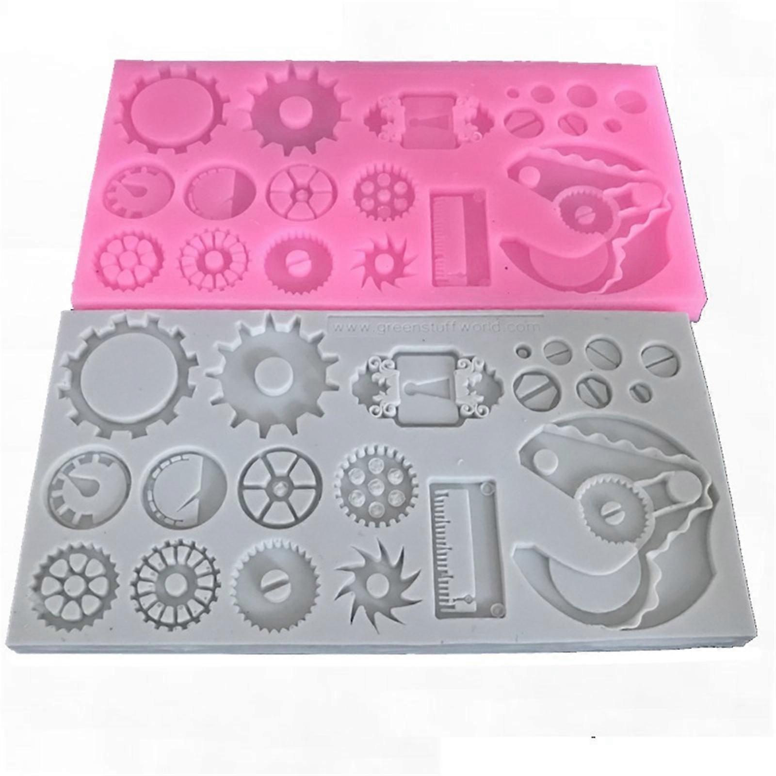 Steampunk Silicone Mold for Candy Making Cake Decoration DIY Pudding Chocolate