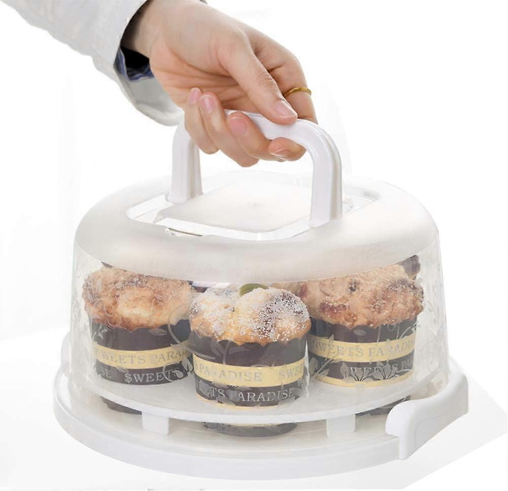 ADJUSTABLE CAKE STAND, CAKE CONTAINER, CAKE BOXES, CAKE BOXES, ROUND CAKE BOXES, Clip Closure, Stora
