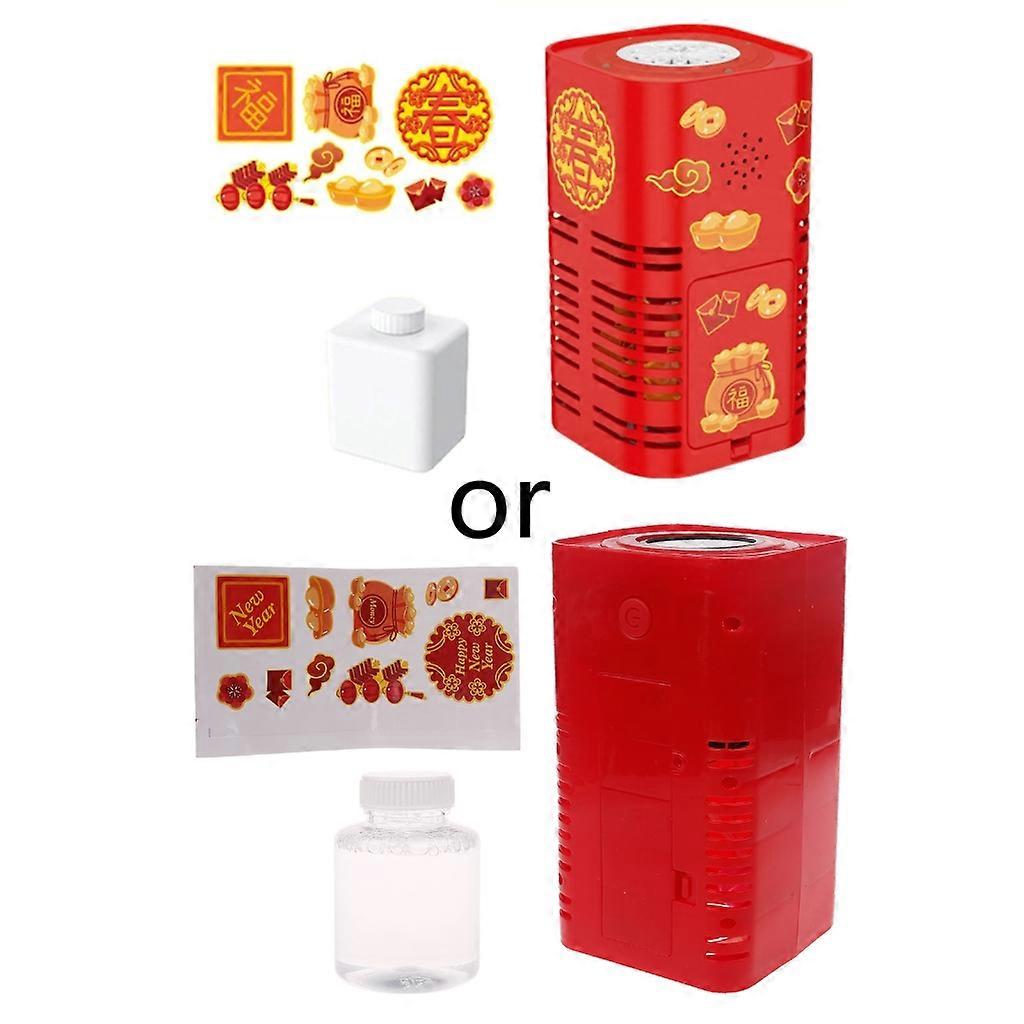 Large Bubble Maker Firework Bubble Machine with Lights for New Year Parties