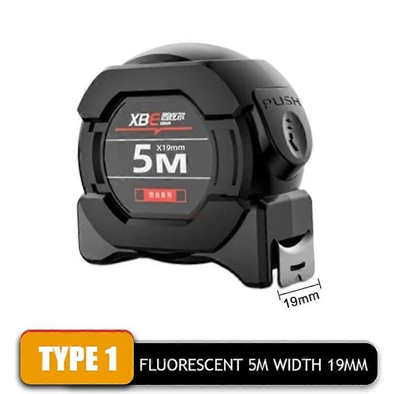 Self Locking High-precision Fluorescent Steel Tape Measure Retrievable Thickened Wear-resistant Measuring Tape Tools 5m/7.5m/10m