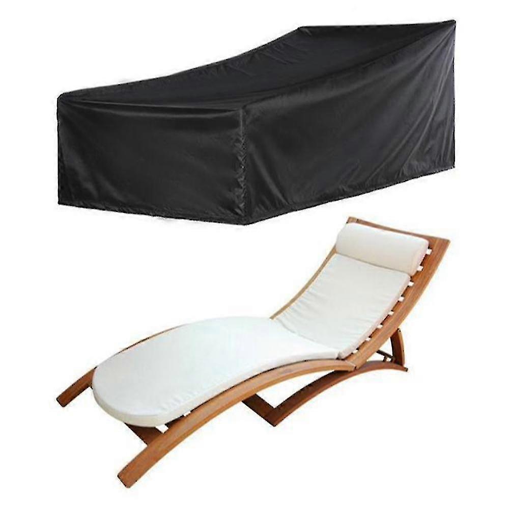 Copertura Lettino Da Giardino Impermeabile Antivento Anti-uv Esterno Patio Lettino Prendisole Copertura Tw