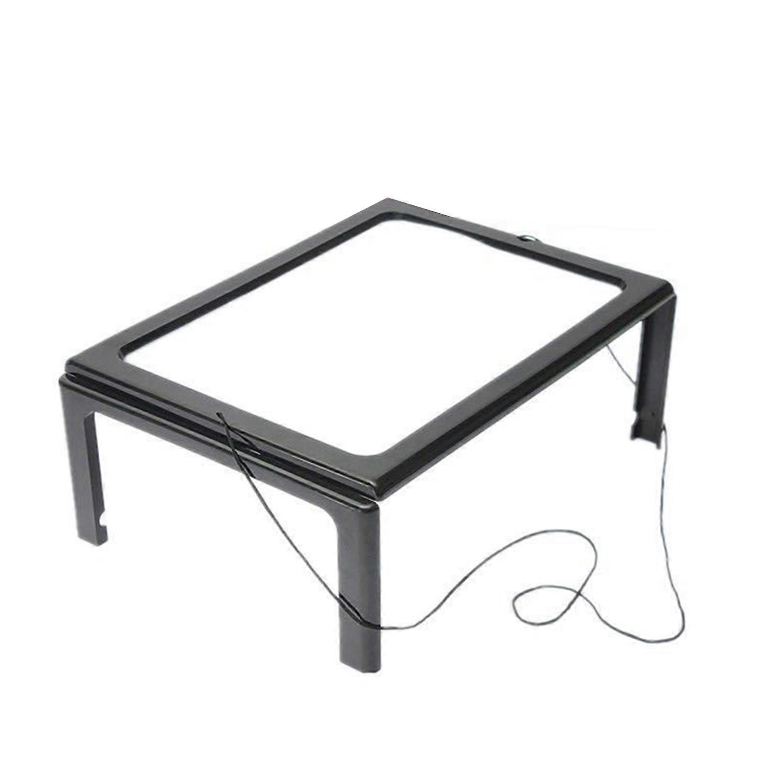 Full Page Magnifier with LED Light Holder Magnifying Glass Book Reading Aid Lens