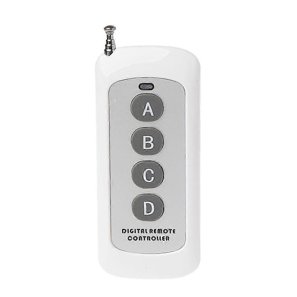 4ch Rf Wireless Remote Control 4 Button Transmitter 433 Mhz 1527 Learning Code