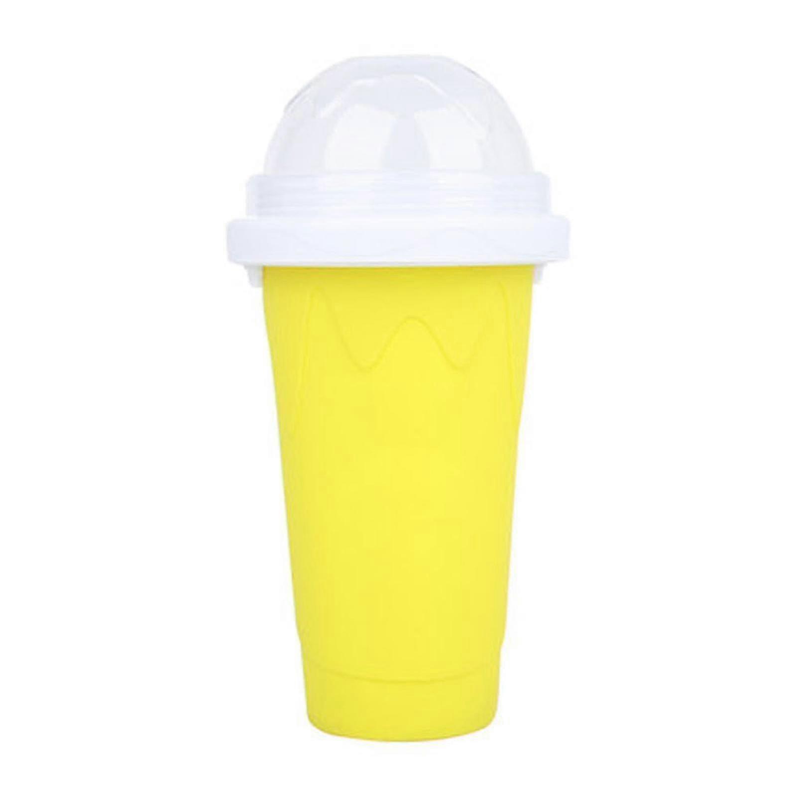 Smoothies   Eco-friendly Double Layer Silicone Slushy Ice Cream Maker For Home-csn