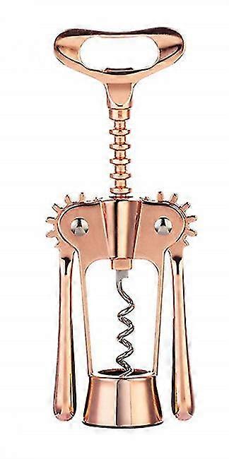 Easy to Use Wine Corkscrew Rose Gold  Opener