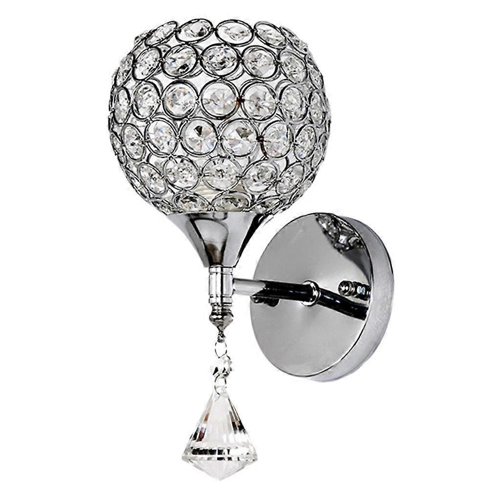 Modern Crystal Art Wall Light Bedside Sconce Lamp Lighting Nightlight