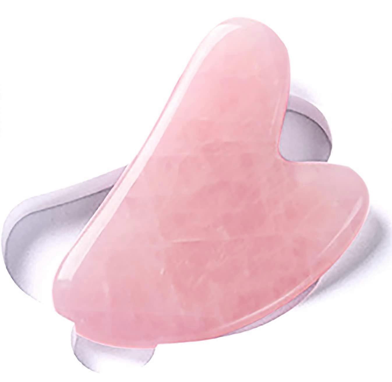 Crystal Gua Sha Tool - Natural Massager for Face/Neck/Body
