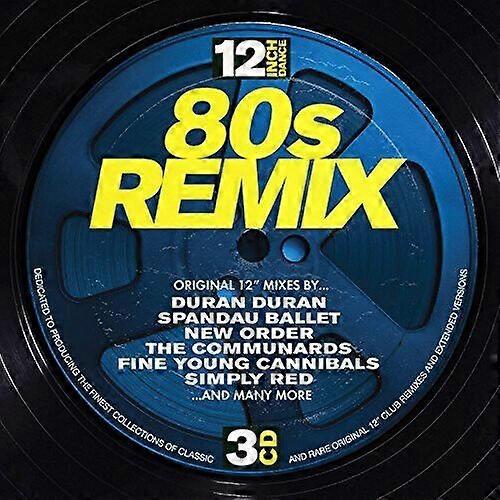 Various Artists 12 Inch Dance 80s Remix CD 3 discs (2017)