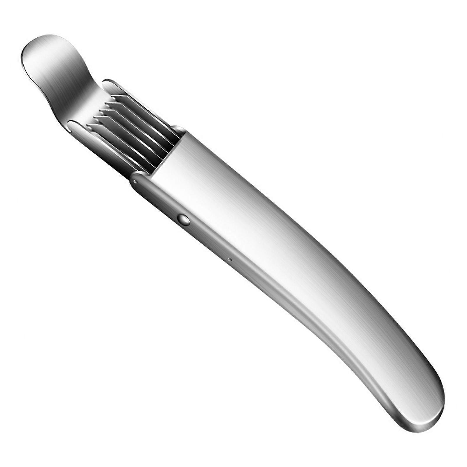 Multifunctional 304Stainless Steel Kitchen Gadget Green Onion Slicer Suitable for Slicing Onions and Shredding Vegetable