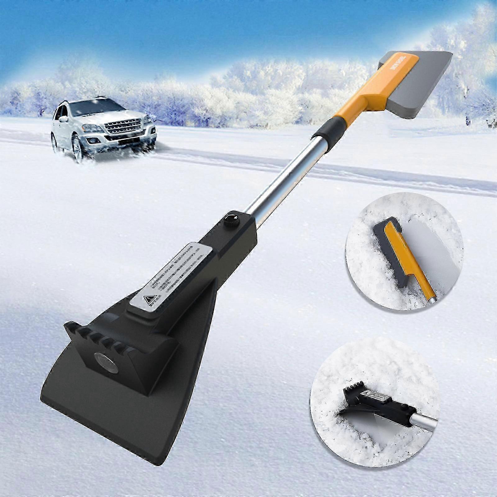 Snow Shovel Ice Shovel Scraping Snow Frosting Telescopic Multifunctional Snow Shovel Tool