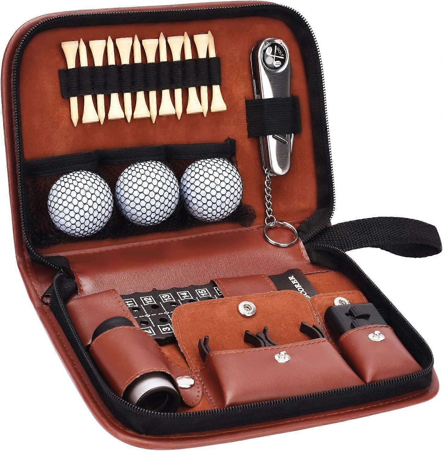 Golf Gift Set with Accessories, Rangefinder, and Hi-End Case