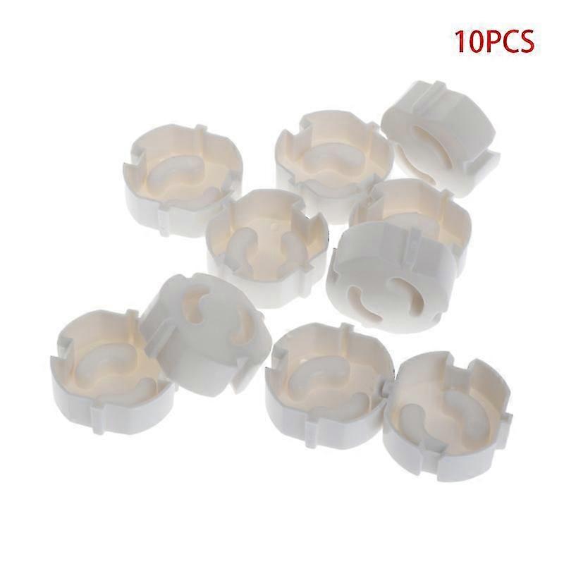 0pcs/set Plug Socket Covers Uk For Baby Proofing Tight Fit Waterproof Wall