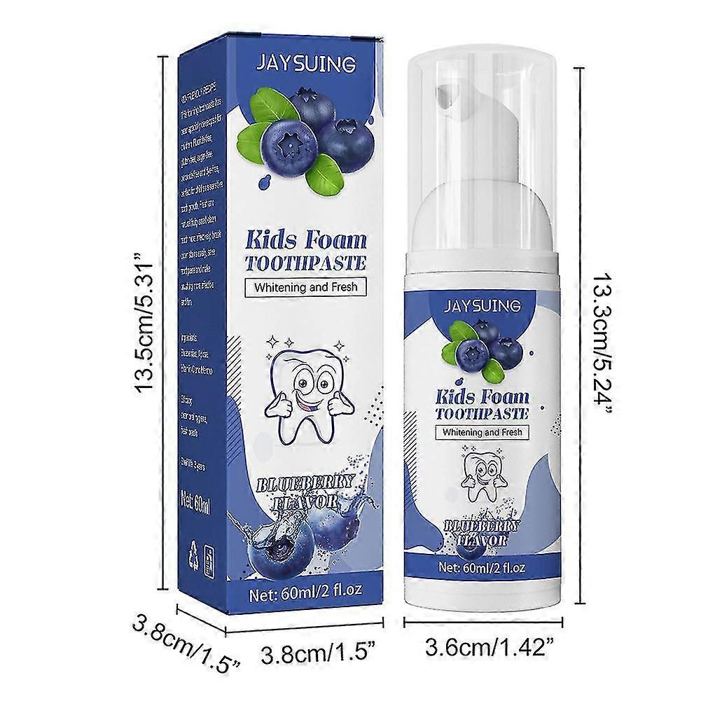 Kids Foam Toothpaste Stain Removal Tooth Mousse Toothpaste Oral Cleaning