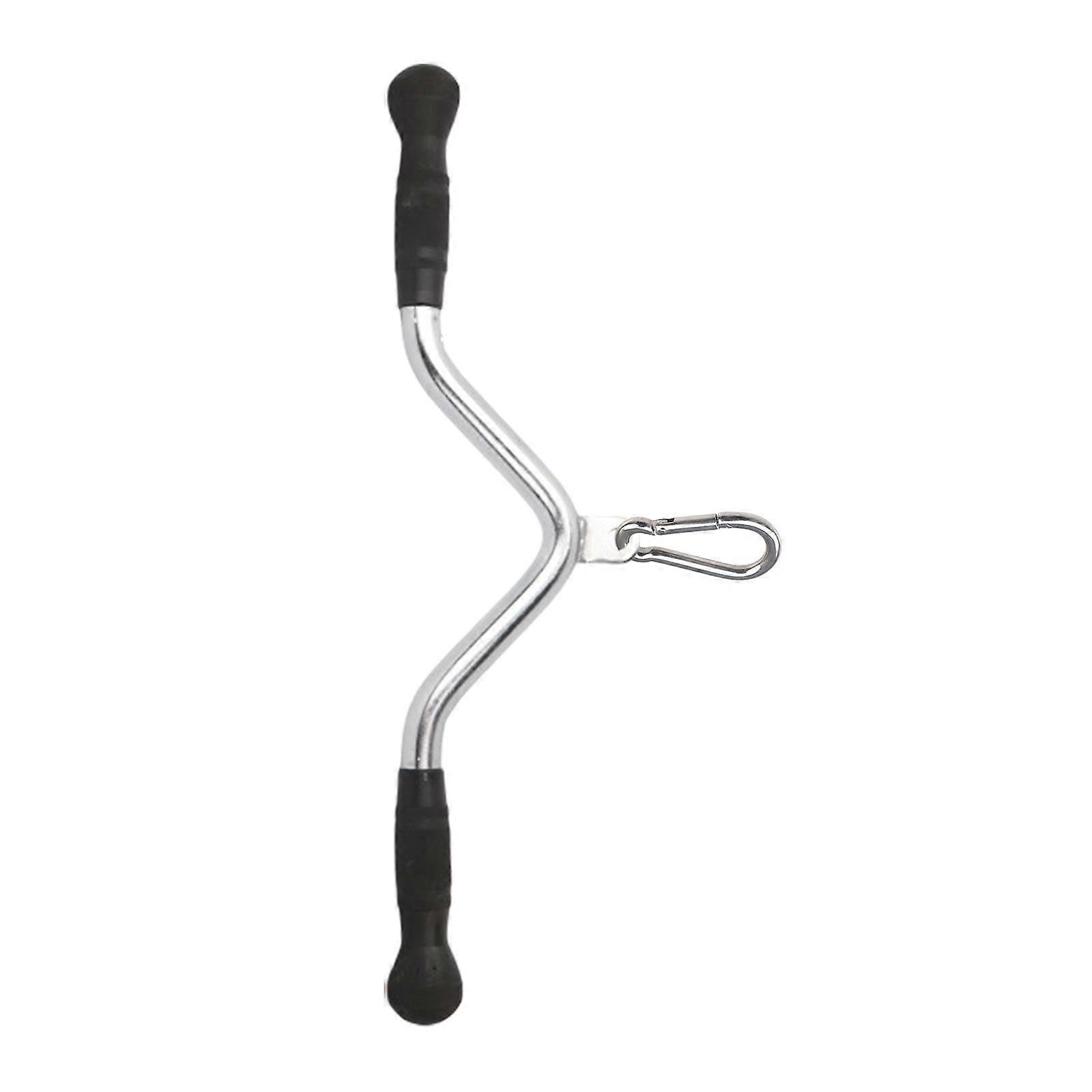 Pull Down Bar Solid Steel Handle for Muscle Building Workout Multi Exerciser