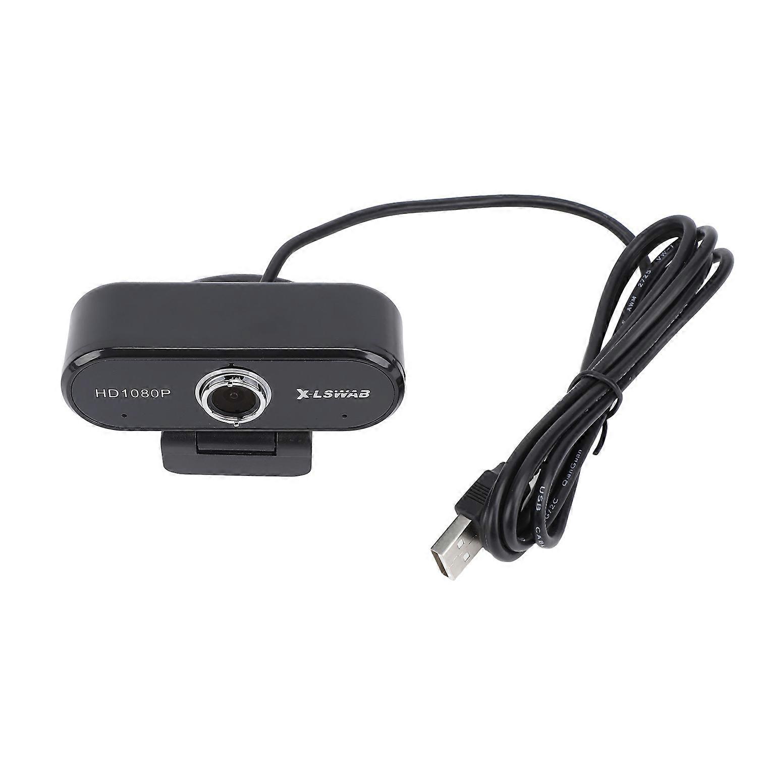 Desktop Webcam HD 1080P Web Camera with Microphone Wide Angle Lens USB Computer Camera for Video Cal