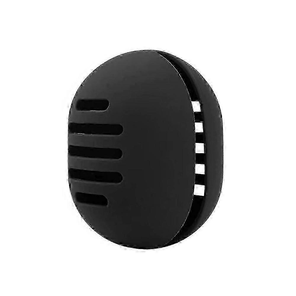Silikon Make-up Sponge Box Travel Holder Case Sponge Blender Case, wiederverwendbare atmungsaktive Make-up-Hülle schwarz