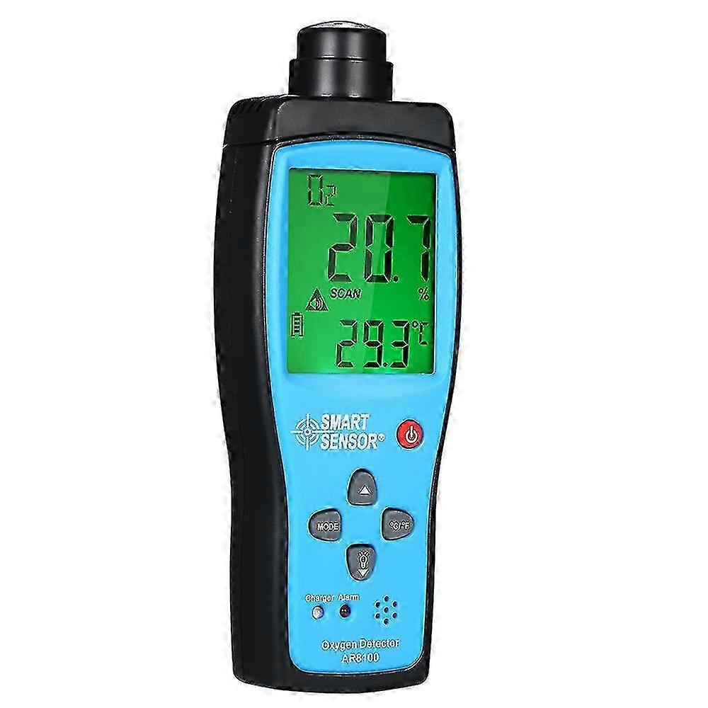 SMART SENSOR Zuurstofmeter Digitale Draagbare Automotive O2 Gastester Monitor Detector Handheld Zuurstofmeter Tw Editie