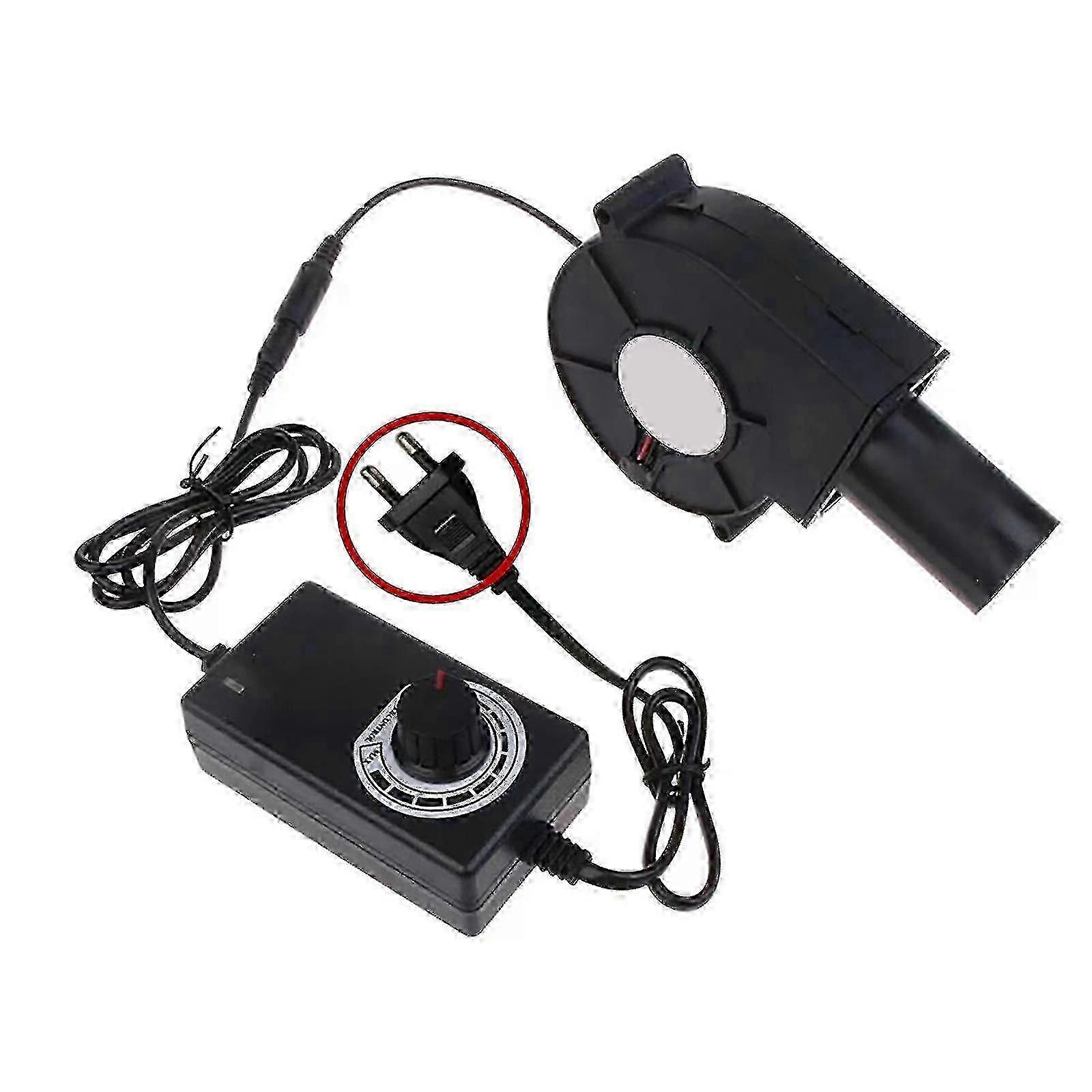 מאוורר מפוח אוויר 97 מ"מ x 33 מ"מ עם בקר מהירות ארון כיריים כוח רוח חזק אגזוז עשן מאוורר מופעל AC 9733 למברשת אוורור קירור DIY