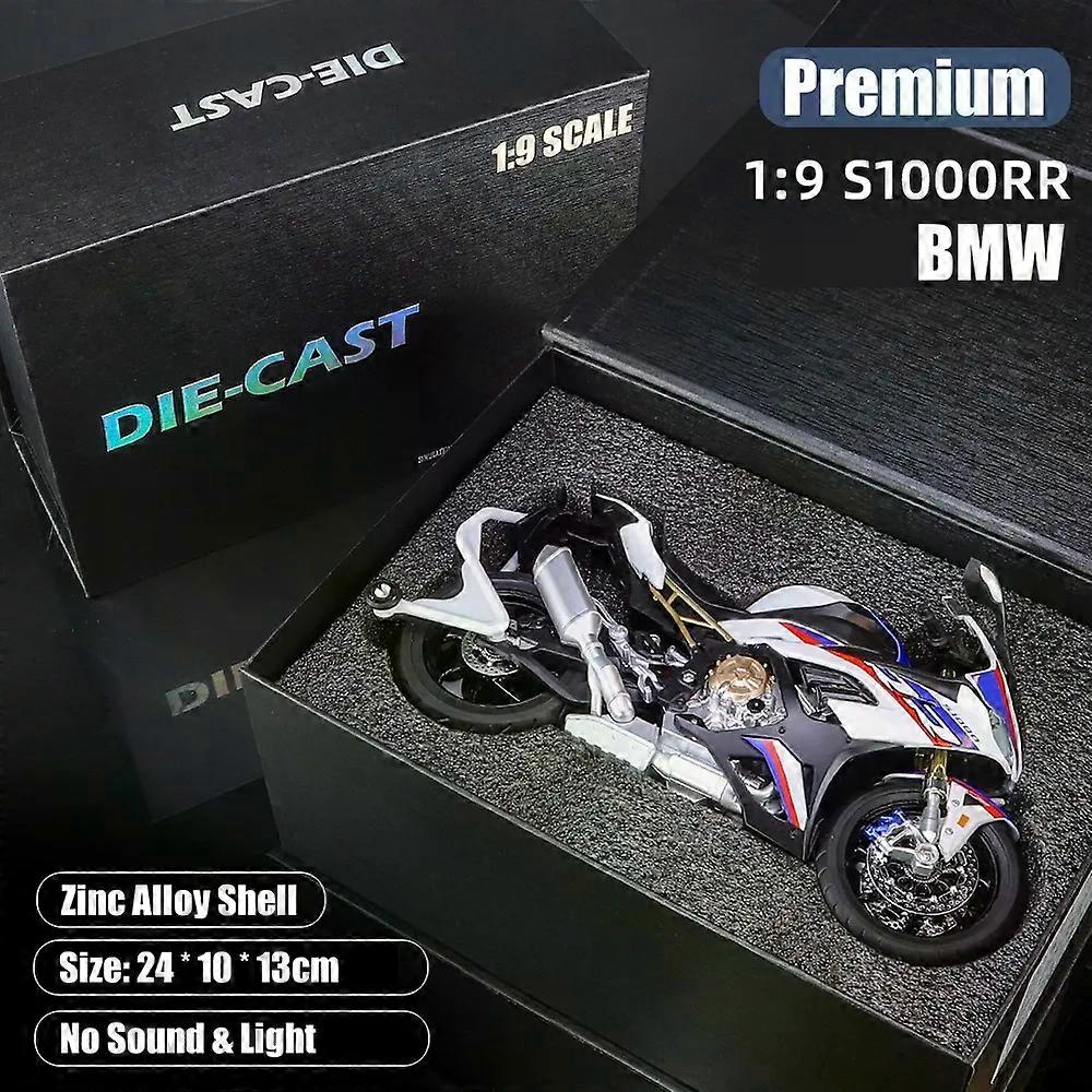1/9 Ninja H2R SUZU-KI GSX-R1000RR Hayabusa GSX-1300R צעצוע אופנוע דגם Diecast מתכת מיניאטורית מתנה בנים