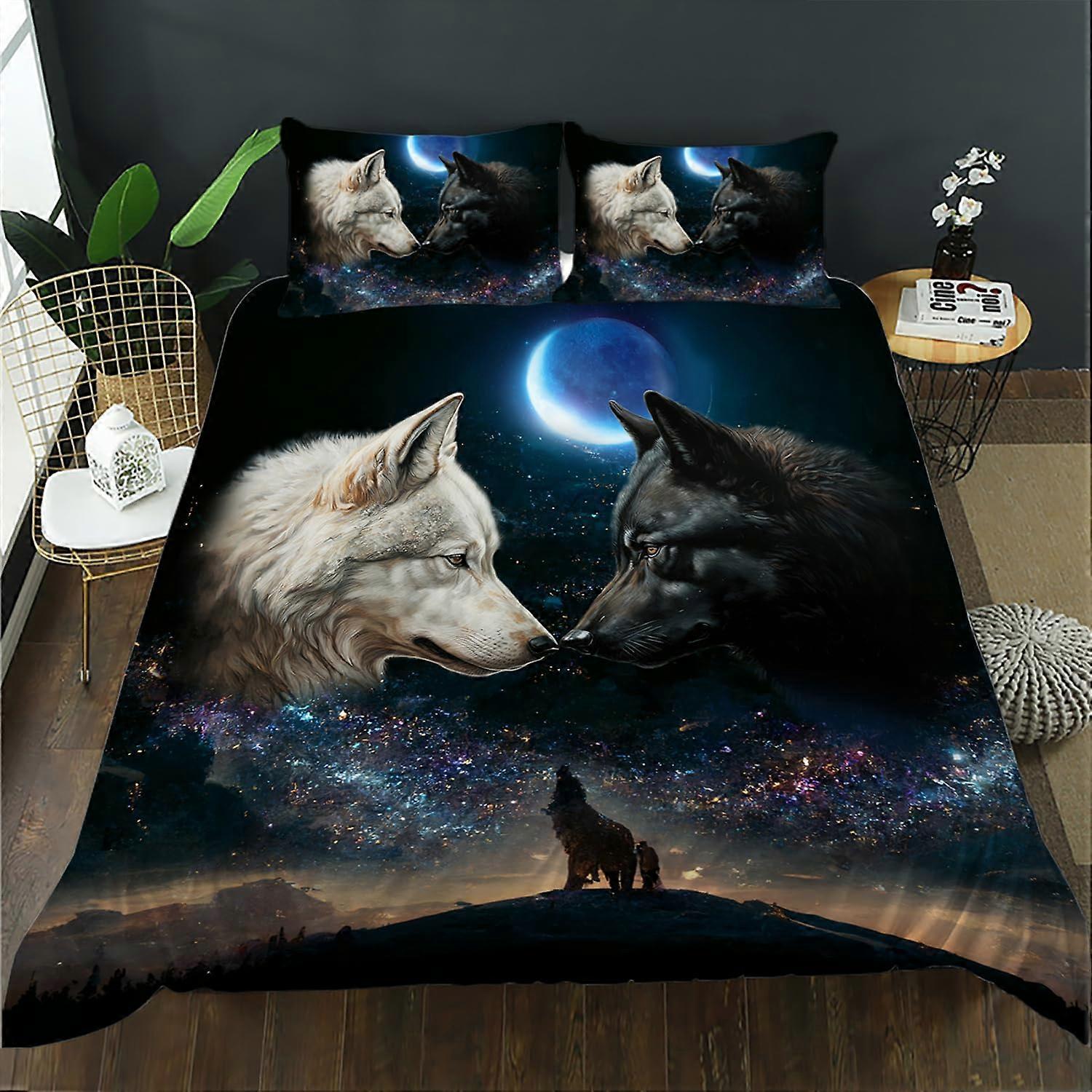 3 Pieces Soft Duvet Set for Bedding Full Size Comforter