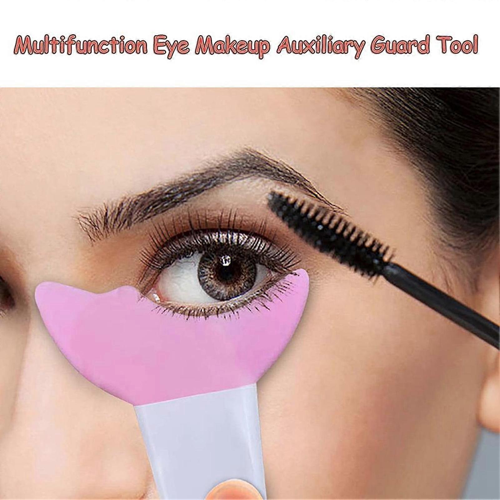 2 Pcs Mascara and Eyeshadow Shield Applicator Guard Pads Auxiliary Guard Tool for Eyelash Makeup