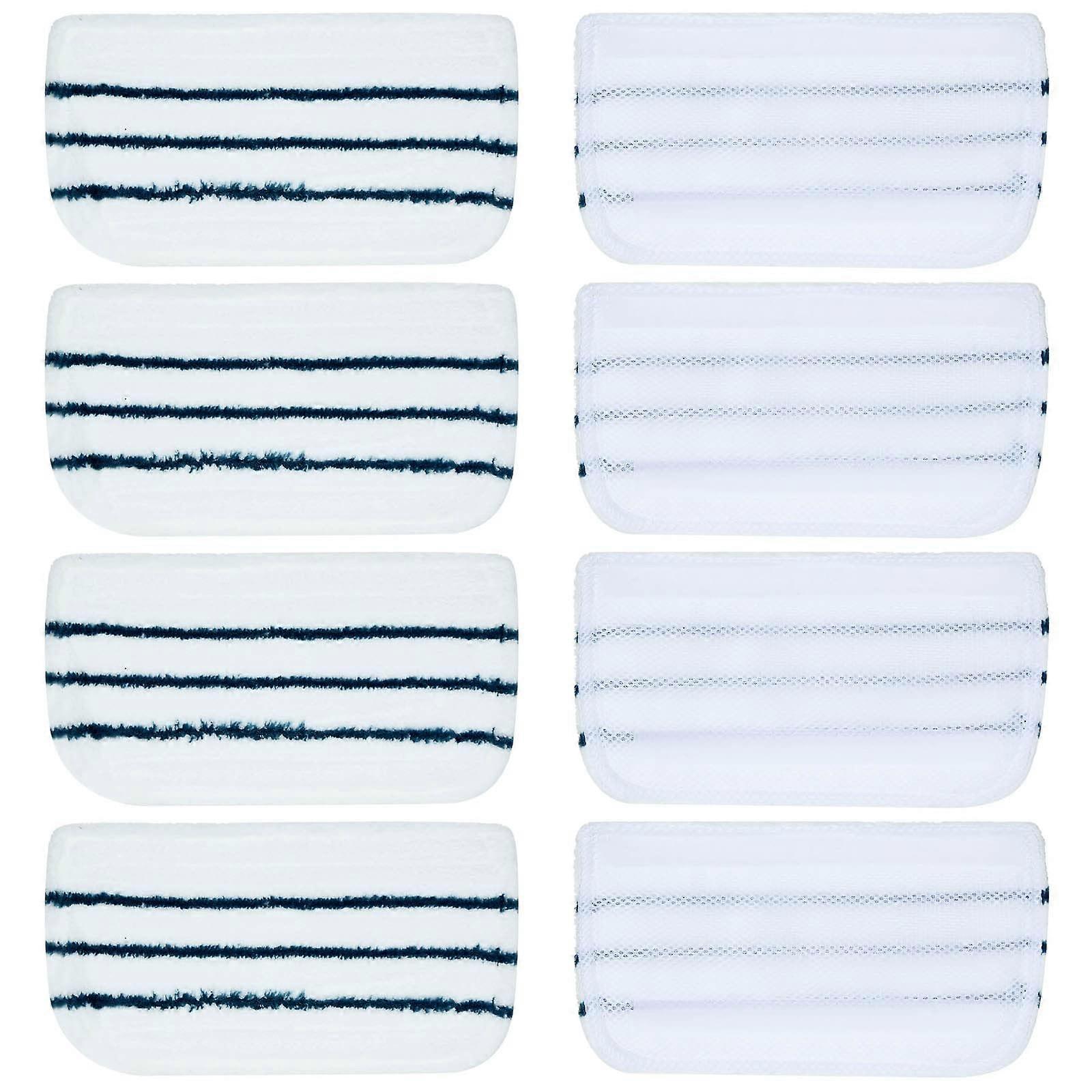 8 Pack Replacement Steam Mop Pad for Black+Decker Models FSM1610, FSM1630, SM1600, SM1610, 1300, Durable and Absorbent