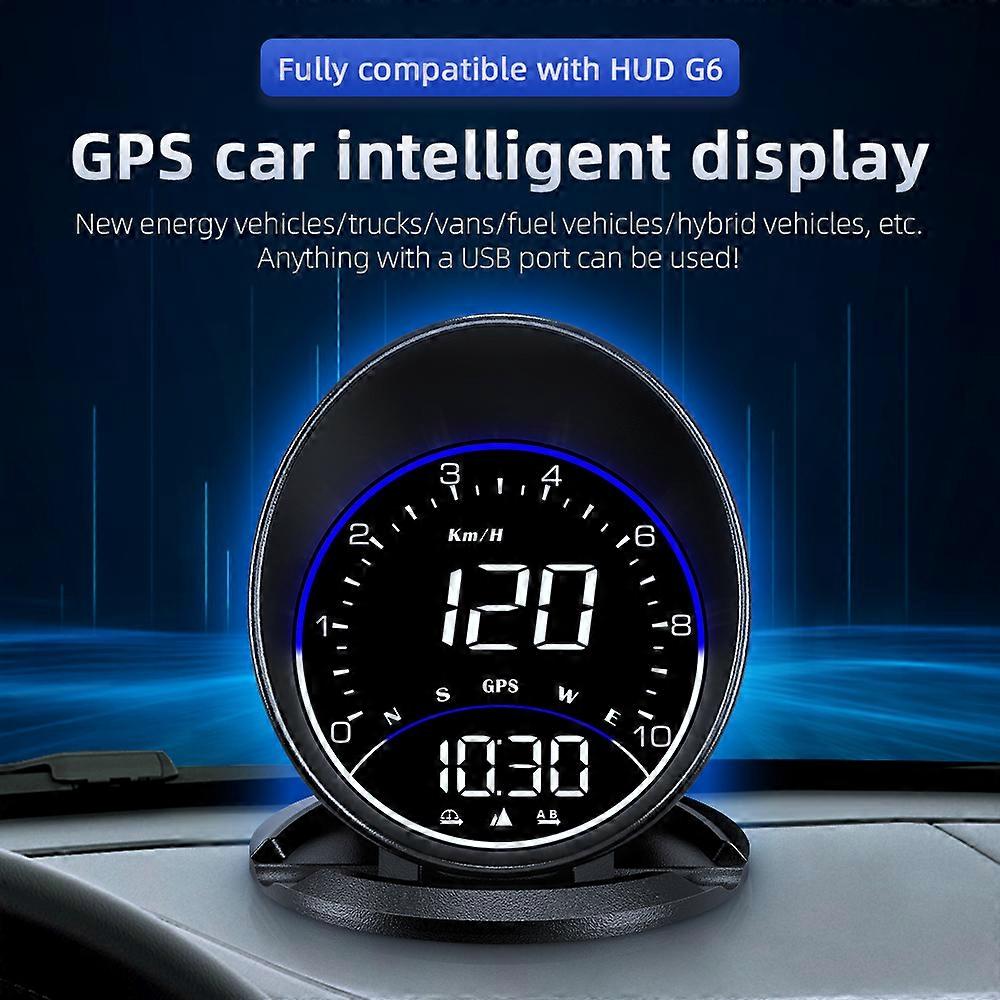 Car Universal HUD Multifunction Speed Camera Car  Head-Up Display