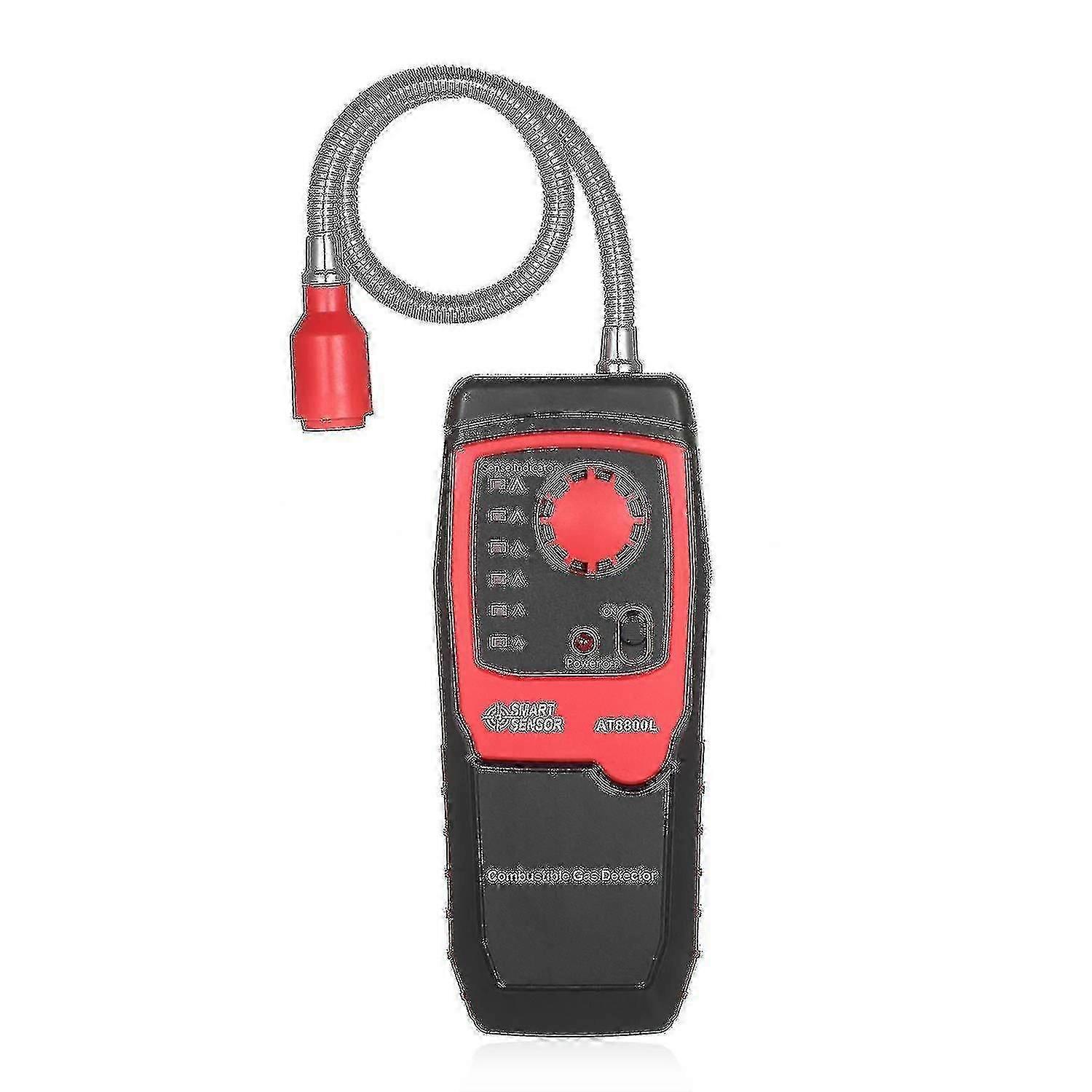 Portable Methane And Gas Leak Detector Gas Er Meter Sniffer With Sound And Alarm Adjment