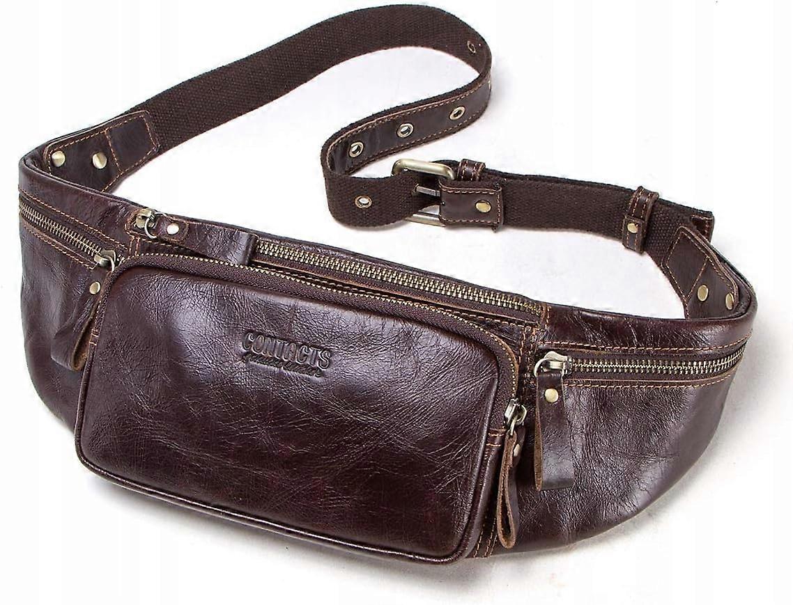 Bag Natural Leather Without Pattern