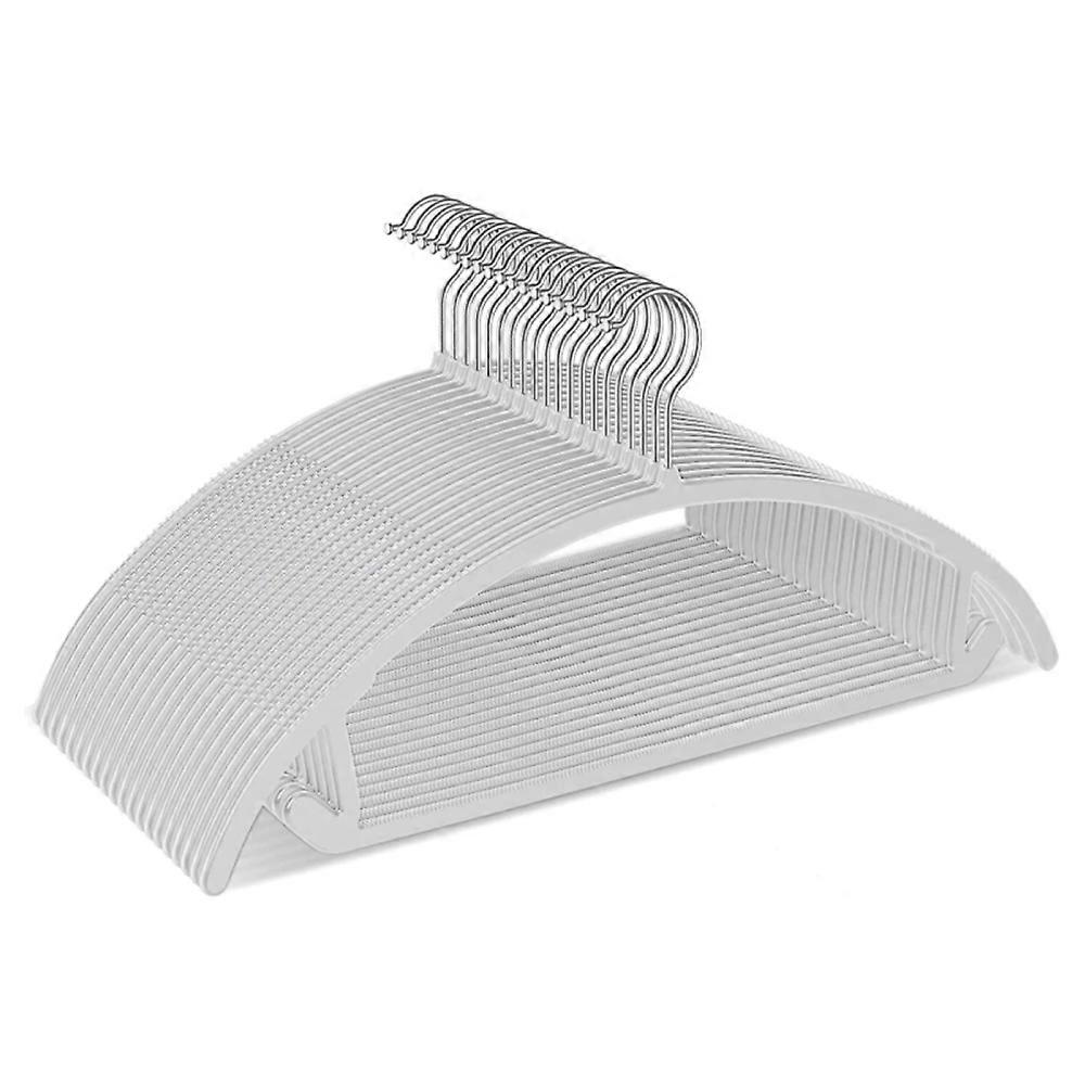 20pcs plastic hangers - gray