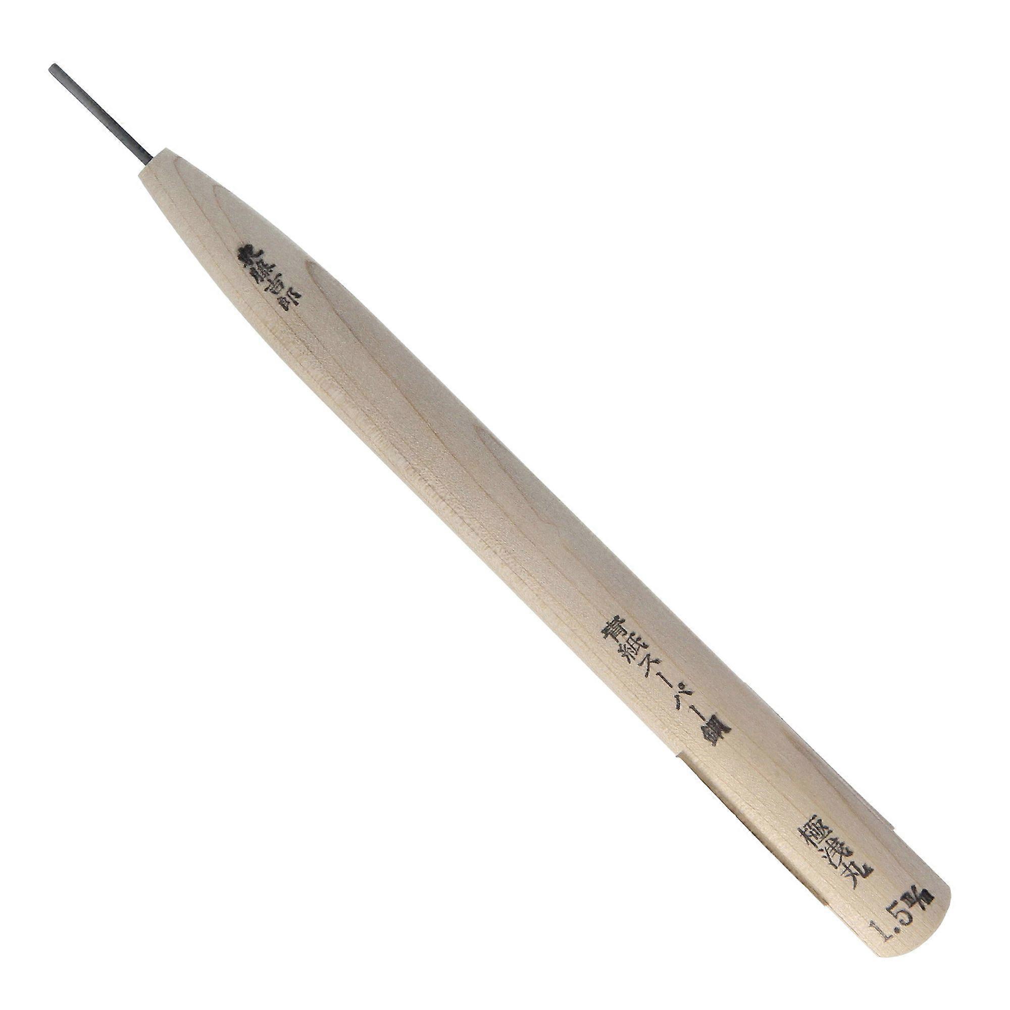 Tokichiro 1.5mm Japanese Micro Wood Carving Tool Chisel Ultra Shallow Gouge