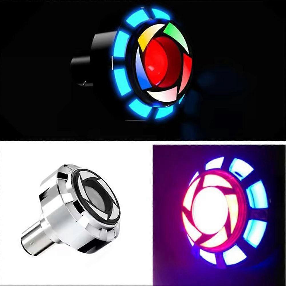 Angel Eye Light Motorcycle Rear Brake LED TailFlash 12V Headlight