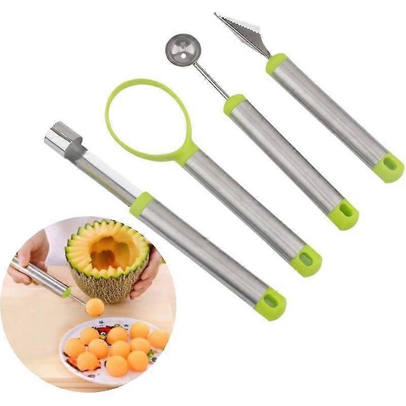 4 Multifunctional Orchards Set, Fruit Spoon, Melon Spoon, Apple Tanner Apple Gift